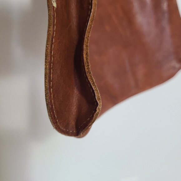 IL BISONTE Shoulder Crossbody Bag Leather Brown - Picture 8 of 11